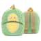 Mini Plushie Avocado Pumpkin Strawberry Backpack, Cute Cartoon Toddlers Schoolbag for Kids, Kindergarten Bookbag