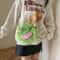Cute Doll Personality Plush Toy, Fun Long Hair Braided Crossbody Bag, Funny Plush Shoulder Bag