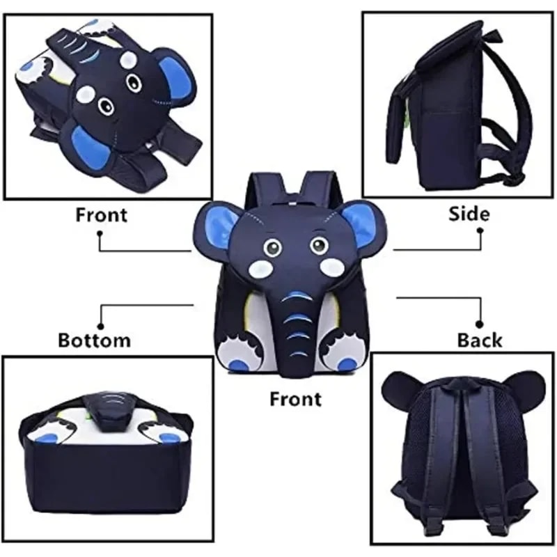 Toddler Bag Cute Animal Cartoon Mini Travel Backpack Lightweight Kids School Bag For Baby Girl Boy 4