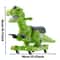 Dinosaur Ride On Cars With Music Light Mist Spray Wagging Tail For Toddlers Indoor Outdoor Birth 1