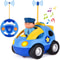Toddler RC Car Toys, Remote Control Cars for Boys Girls, Race Car Police Car Gift for Kids Baby