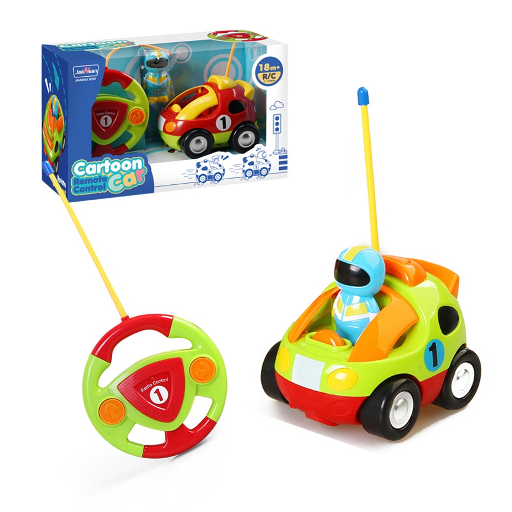 Toddler RC Car Toys, Remote Control Cars for Boys Girls, Race Car Police Car Gift for Kids Baby