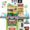 Kids Kitchen Playset Realistic Lights Sounds Spray Sink Pretend Food Play Gift For Boys Girls Todd 5