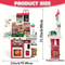 Kids Kitchen Playset Realistic Lights Sounds Spray Sink Pretend Food Play Gift For Boys Girls Todd 6