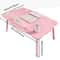 Cute Bear Bed Desk With Cup Holder Foldable Laptop Table Waterproof Antislip Tatami Table For Dormi
