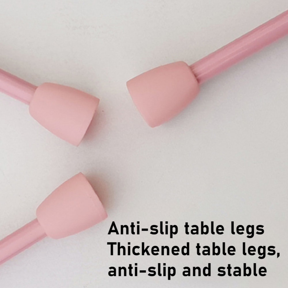 Cute Bear Bed Desk With Cup Holder Foldable Laptop Table Waterproof Antislip Tatami Table For Dormi