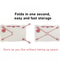 Cute Bear Bed Desk With Cup Holder Foldable Laptop Table Waterproof Antislip Tatami Table For Dormi