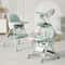 Foldable Baby High Chair, Convertible Infant Chair, Rocking Chair with Lockable Wheels