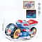 Universal Car Toy With Light Music Deformation Motorcycle Toy Stunt Rotating For Toddlers 6