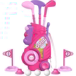 golf cart for kids, toddler golf club set, christmas gift for boys & girls