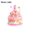 Pretend Play Birthday Cake Toy With Music Lights Dessert Toy Gift For Toddlers Princess Tea Time K 5