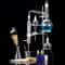 Glass Distillation Apparatus Set, Home Distiller for Moonshine, Alcohol Distiller Chemistry Lab Kit