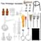 Glass Distillation Apparatus Set, Home Distiller for Moonshine, Alcohol Distiller Chemistry Lab Kit