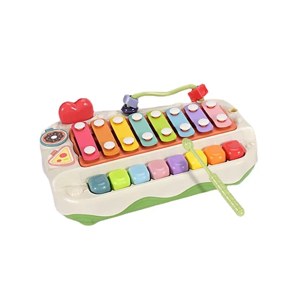 Educational Baby Piano Xylophone, Key Keyboard Piano Sensory Toys for Toddlers
