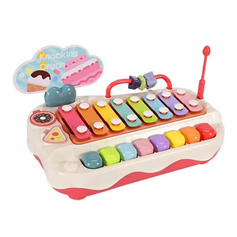 Educational Baby Piano Xylophone, Key Keyboard Piano Sensory Toys for Toddlers