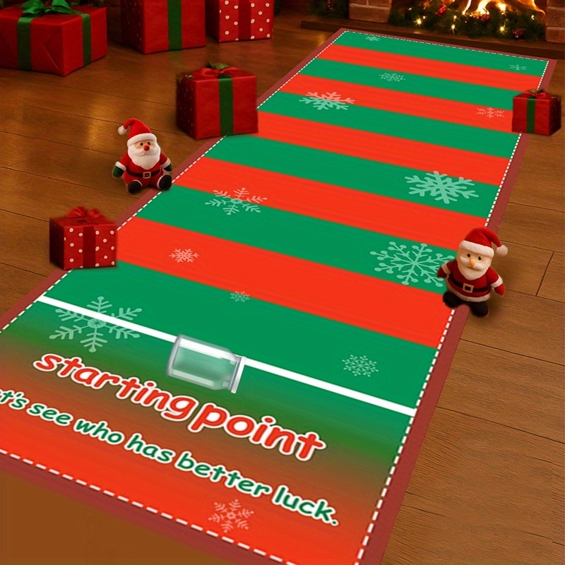 Xmas Bottle Drinking Game Christmas Scroll Scoring Game Sports Activities For Indoor And Outdoor Fu 1