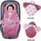 Super Soft & Warm Thick Winter Baby Swaddle Blanket for Baby Stroller, Car Seat, Double Sided Baby Swaddle for Newborn