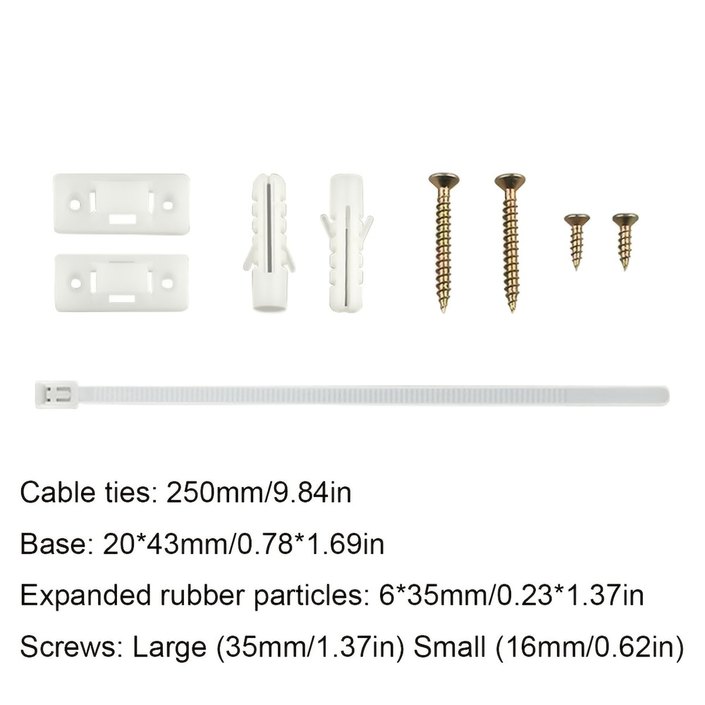 Furniture Anchors for Baby Proofing, Prevent Falling Anti Tip Earthquake Straps for Child Safety
