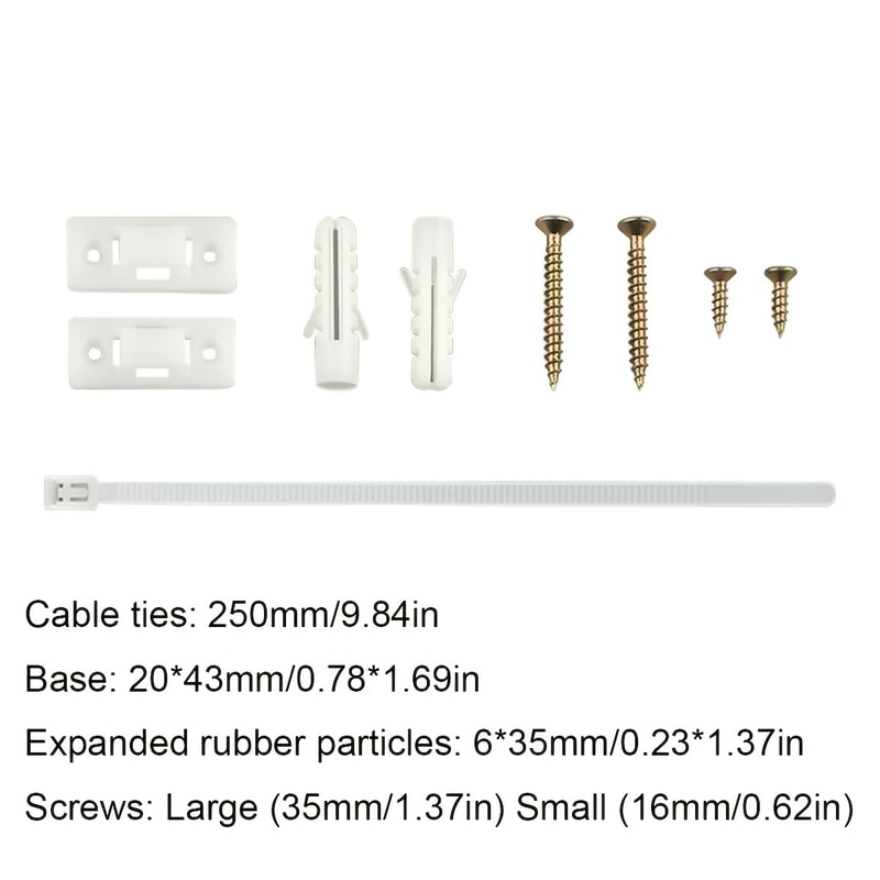 Furniture Anchors for Baby Proofing, Prevent Falling Anti Tip Earthquake Straps for Child Safety