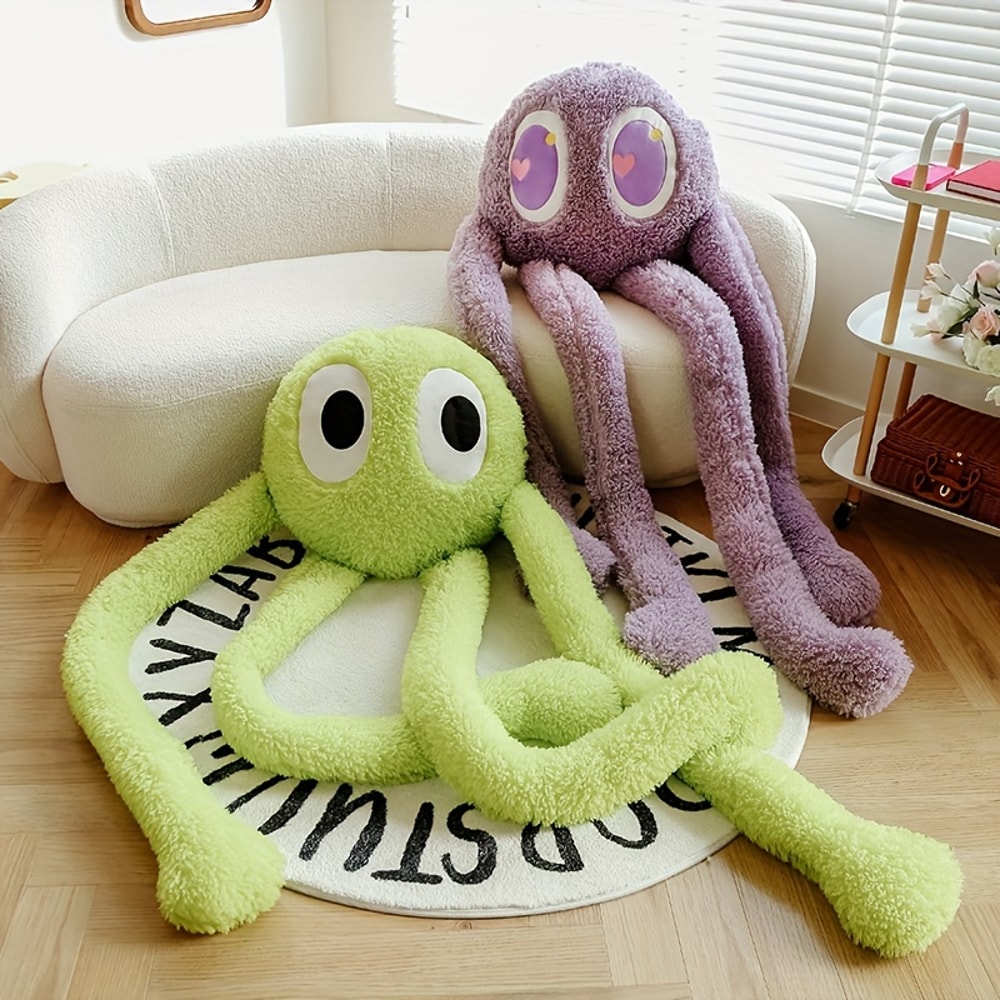 Cuddly Long-Legged Octopus Plush Toy, Stuffed Animal for Kids & Adults, Perfect Sofa Home Decor Gift