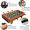 Foosball Table Mini Soccer Football Table Game for Arcade Game Room Mancave with Balls Score Keeper for Adult Family Party Night