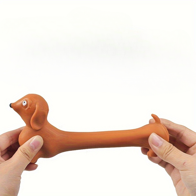 Dachshund Stress Reliever Fidget Toy Stretchable Squeezy Toy For Anxiety Party Favor Goody Bags For 6