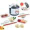 Kids Pretend Play Kitchen Toys Set, Rice Cooker Simulated Voice Spray, Educational Toy Gifts for Children