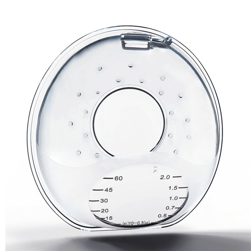 Wearable Nursing Cups, Silicone Breast Milk Collector, Breastmilk Saver, Letdown Catcher for Pumping