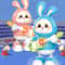 Walking Singing Bunny, Musical Dancing Rabbit Toy with Guitar, Moving Toys for Baby with Music & Lights, Easter Gift