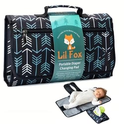 portable baby diaper changing pad, baby outdoor foldable changing pad, travel mother and baby bag