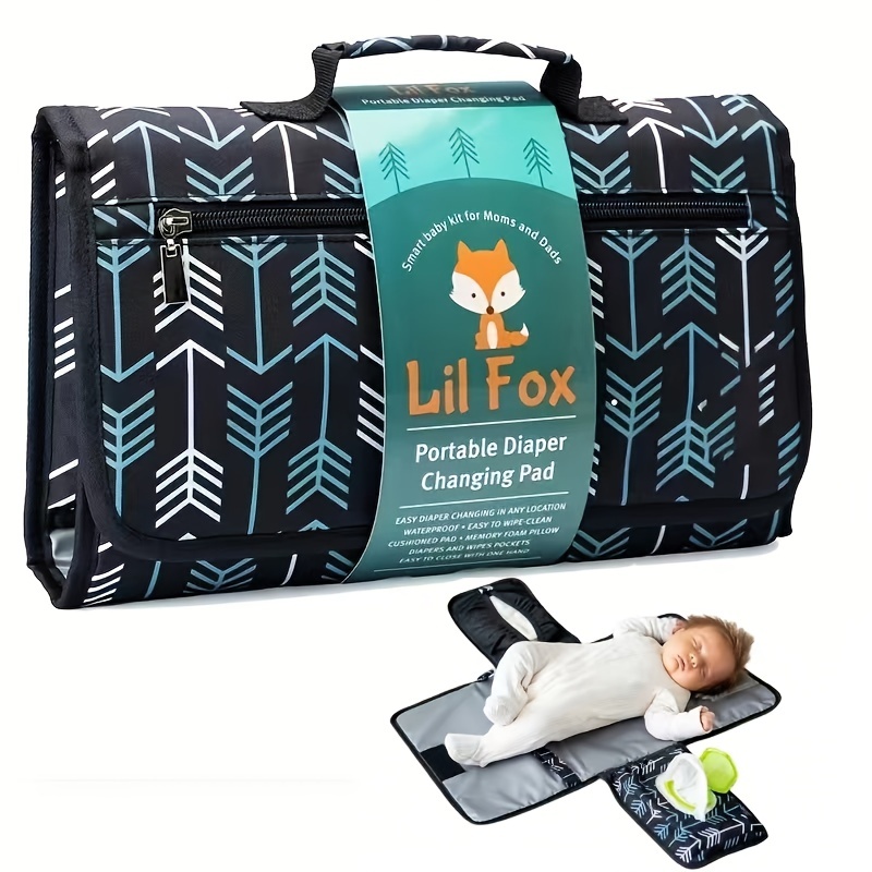Portable Baby Diaper Changing Pad, Baby Outdoor Foldable Changing Pad, Travel Mother And Baby Bag