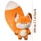 Soft Fox Plush Toy Doll with Big Tail, Stuffed Animal for Kids, Boys, Girls, Adults, Birthday Gift Plush Pillow
