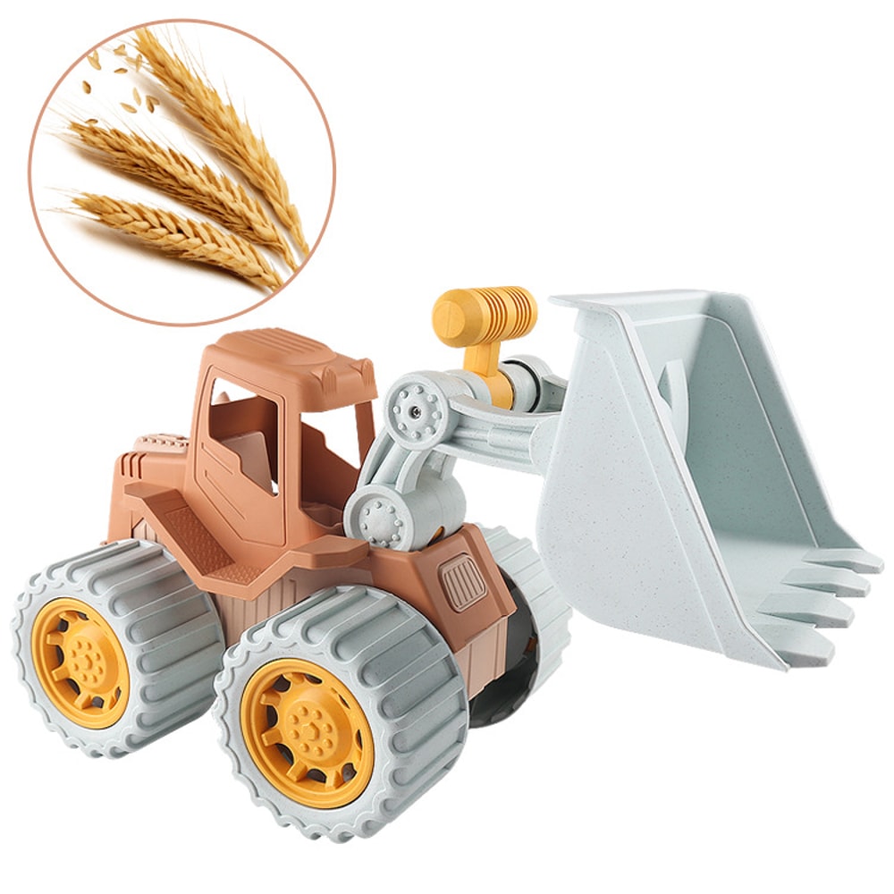 Toys Play Sand Construction Cars for Boys, Girls Beach Toys, Dump Tractor with Loader for Toddlers