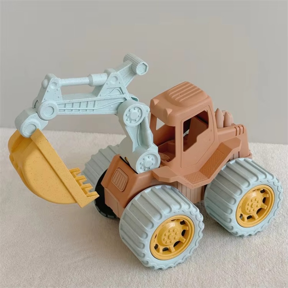 Toys Play Sand Construction Cars for Boys, Girls Beach Toys, Dump Tractor with Loader for Toddlers
