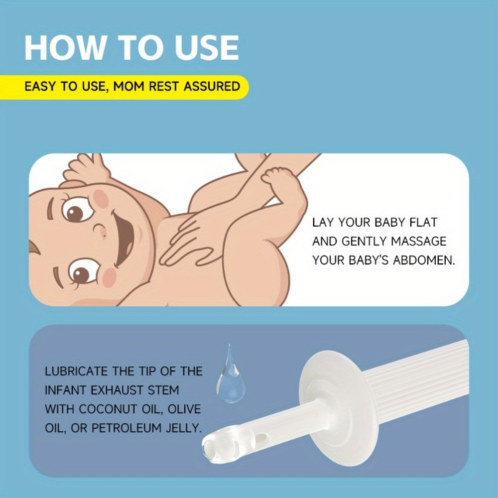 Natural Solution for Baby Colic and Gas Relief, Instant Gas and Colic Reliever for Gassy Babies