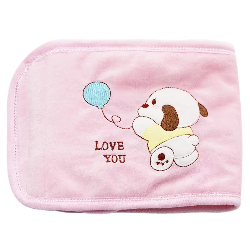 Soft Newborn Navel Belt Cartoon Pattern Cotton Baby Umbilical Cord Belly Band Baby Belly Protector 8