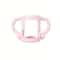 Food Grade Silicone Baby Bottle Handles, Easy Grip Sippy Cup Handle for Wide-Neck Bottles