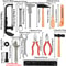 Kids Toys Repair Tools Set for Boy, Safe Plastic Maintenance Tools, Pretend Play Toy with Hammer, Screwdriver, Tongs