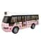 Pull Back City Bus Toys for Boys and Girls, Light Up, Sound Effects, and Open-able Doors for Toddlers