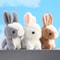 Plushie Handbag Ornament Pendant Ultrasoft Stuffed Animal Plush Bunny Rabbit Toy For Kids Girl Love 1