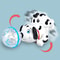 Dancing Dalmatian Dog with Ball, Colorful Flashing Lights, Spinning Toy for Small Babies & Toddlers