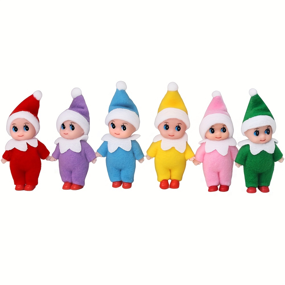 Christmas Baby Elf Doll Colorful Baby Boy Girl Little Elf Dolls Xmas Decorations And Kids Toys Id 1