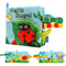 Crinkle Cloth Book, Baby Soft Books Toys, Marine Animal Tails for Infant, Interactive Stroller Soft Toys, Early