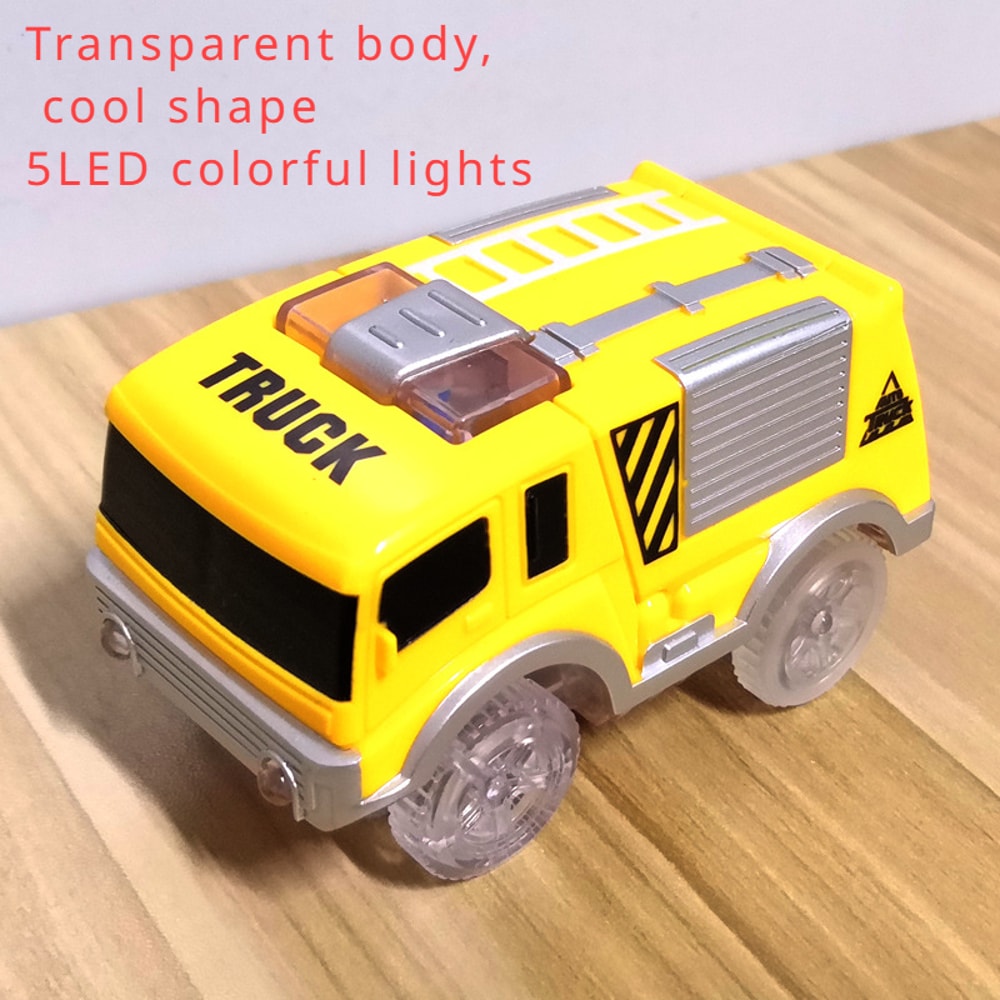 Tracks Cars Only Replacement Flex Race Cars Magic Tracks LED Lights Up For Kids Glow In The Dark Ca 7