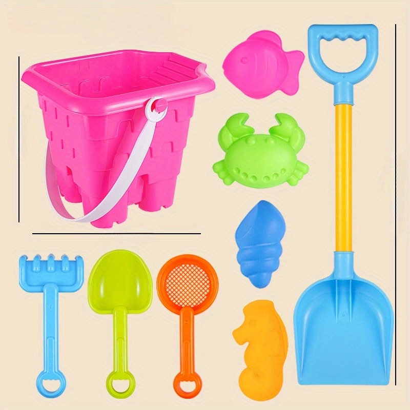 Baby Sand Toy Set For Water And Sand Play Includes Large Shovel Bucket And Digging Tools In Random 6
