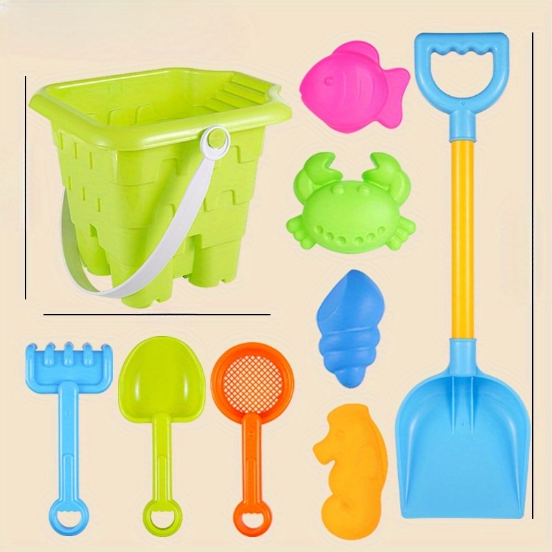 Baby Sand Toy Set For Water And Sand Play Includes Large Shovel Bucket And Digging Tools In Random 7