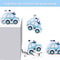 Press And Go Baby Animal Car Toys Police Car Fire Truck Construction Truck Ambulance For Kids Toddl 2