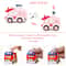 Press And Go Baby Animal Car Toys Police Car Fire Truck Construction Truck Ambulance For Kids Toddl 3