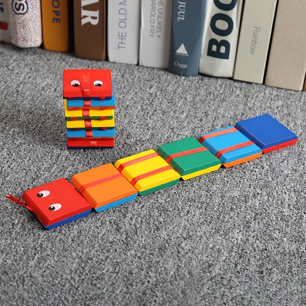 Jacob's Ladder, Wooden Toy for Kids, Fidget Wooden Jacob's Ladder