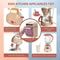 Pretend Play Kitchen Accessories for Kids with Blender, Toaster, Coffee Maker, Mixer, Vacuum with Lights & Sounds